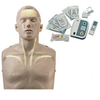 Fantom Brayden LED zestaw z defibrylatorem