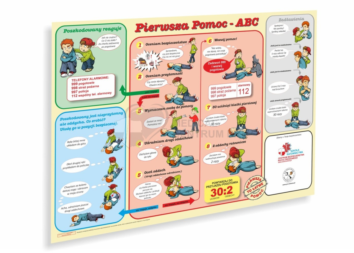 Instrukcja Pierwszej Pomocy dla dzieci Instrukcja Pierwszej Pomocy dla dzieci