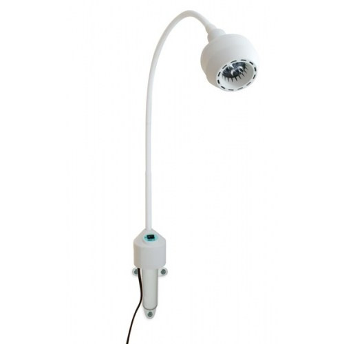 Lampa Badawczo-Zabiegowa FLH-2 LED, z mocowaniem do ściany (z dłuższą gęsią szyją, bezcieniowa) Lampa Badawczo-Zabiegowa FLH-2 LED, z mocowaniem do ściany (z dłuższą gęsią szyją, bezcieniowa)