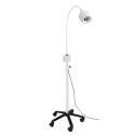 Lampa Badawczo-Zabiegowa FLH-2 LED, ze statywem na pięciu kółkach (z dłuższą gęsią szyją, bezcieniowa) Lampa Badawczo-Zabiegowa FLH-2 LED, ze statywem na pięciu kółkach (z dłuższą gęsią szyją, bezcieniowa)