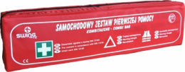 Samochodowy zestaw pierwszej pomocy