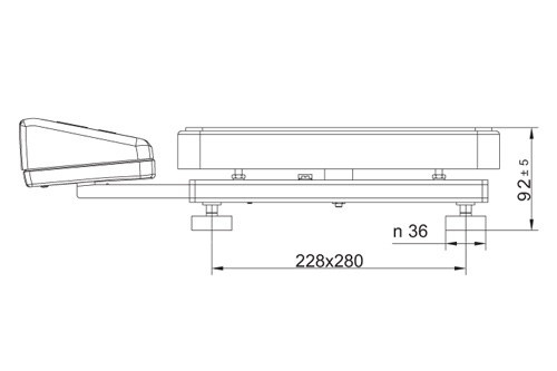 Waga medyczna C315.60/150.OR-3 Waga medyczna C315.60/150.OR-3