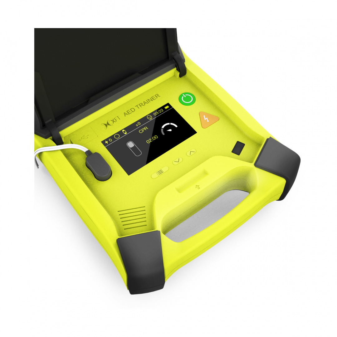 Defibrylator szkoleniowy XFT 120G z opaską CPR Defibrylator szkoleniowy XFT 120G z opaską CPR