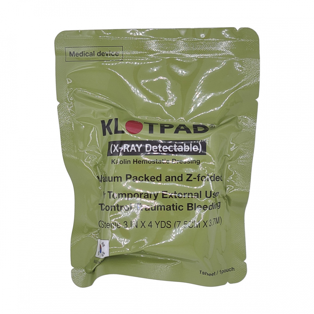 Opatrunek hemostatyczny, militarny KLOTPAD Z-FOLD Opatrunek hemostatyczny, militarny KLOTPAD Z-FOLD