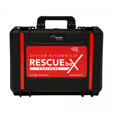 Walizkowy zestaw RESCUEbox Postrzał Walizkowy zestaw RESCUEbox Postrzał