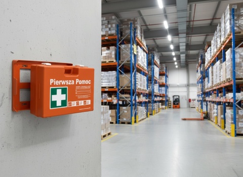 Apteczka K15 z wkładem DIN 13157 plus