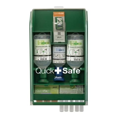 Apteczka ścienna Plum QuickSafe Basic — stacja pierwszej pomocy [5170]