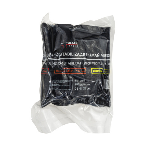 Pas do stabilizacji miednicy Black Front Pas do stabilizacji miednicy Black Front
