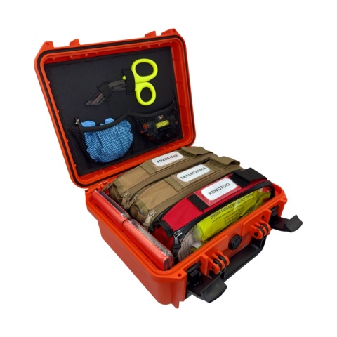 Walizkowy zestaw ratowniczy RESCUEbox MINI – PRZEMYSŁ