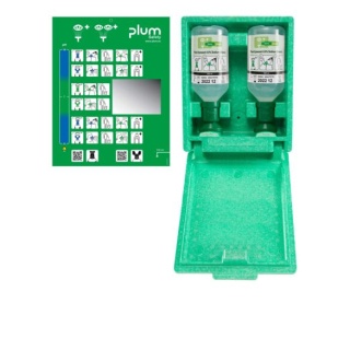 Zamykana stacja do płukania oczu PLUM EYE WASH (4650)