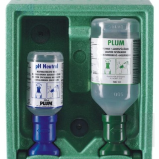 Zamykana stacja do płukania oczu PLUM EYE WASH (4789)