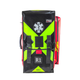 Zestaw PSP R1 w plecaku Black Front 2 GEN + szyny kramera