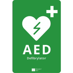 oznakowanie AED